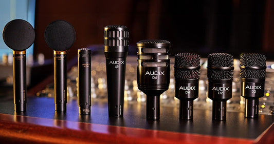 AUDIX showcases their acclaimed line of recording and live sound microphones at namm 2023, with interactive listening, live stage and home studio areas featuring sweepstakes to win gear