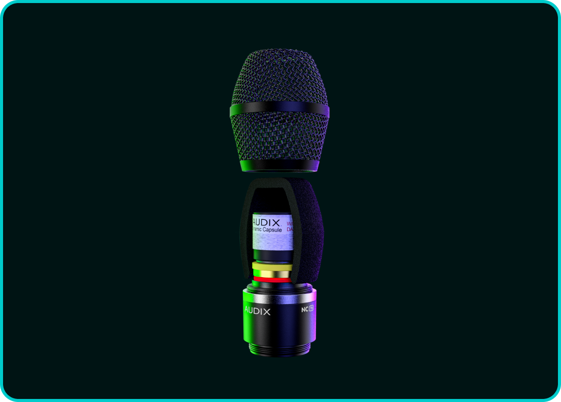 AUDIX Novacore Quality Sound 24-bit audio