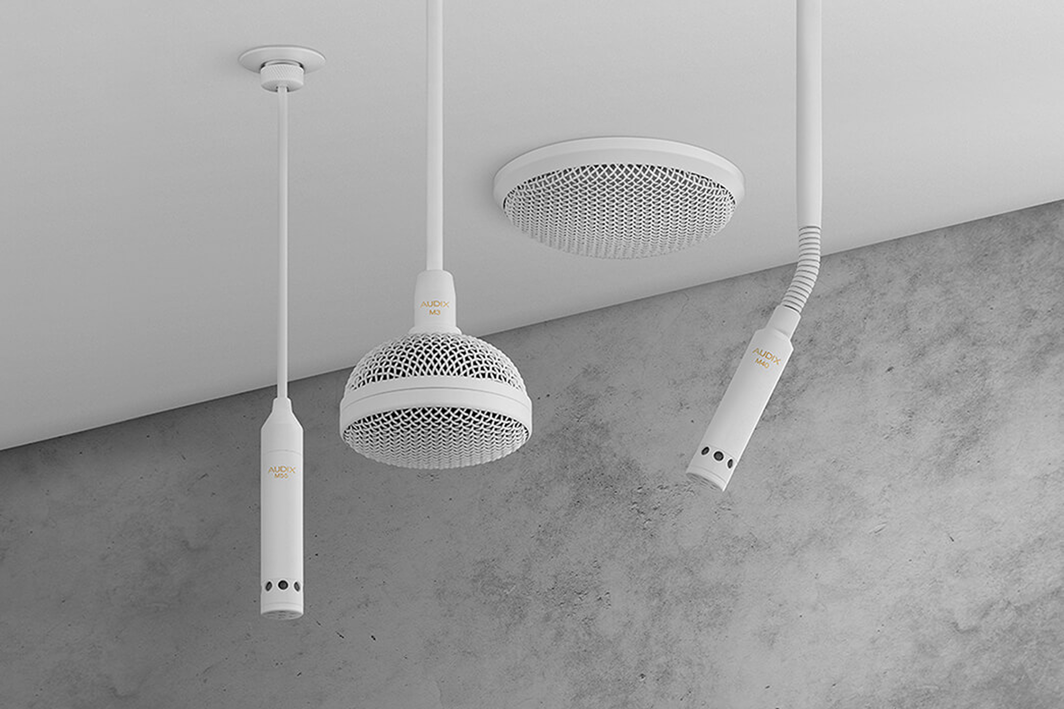 audix ceiling microphones
