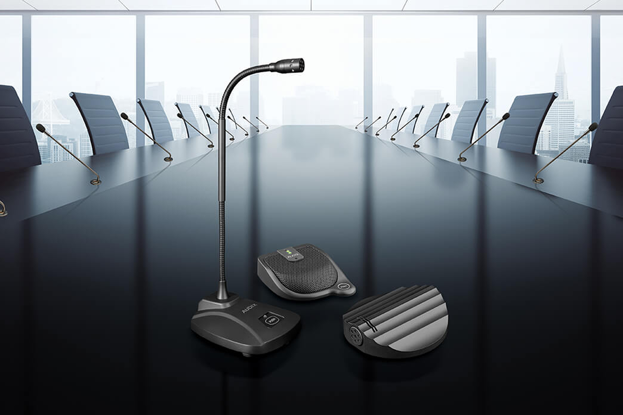 audix desktop microphones
